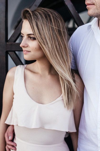 Юлия Панкова с мужем